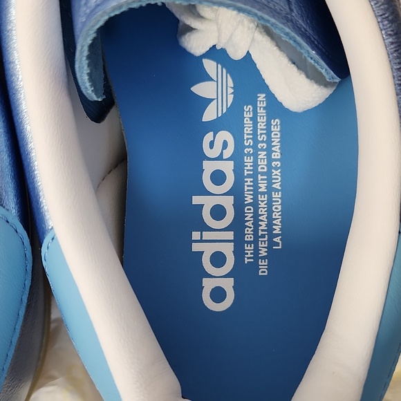 Adidas Gazelle Shoes 8.5 Blue Fusion NIB - Picture 8 of 10